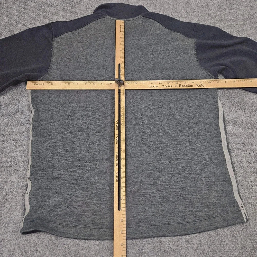 Oregon Ducks Nike Dri-FIT Quarter Zip Pullover Men's Large‎ Gray Navy Blue NCAA